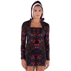 Ililii;;;;j (2)nyht Women s Long Sleeve Hooded T-shirt by MRTACPANS