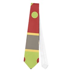 Brown Bird Pattern Neckties (one Side)  by Valentinaart
