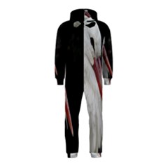 Stork Bird Hooded Jumpsuit (kids) by picsaspassion