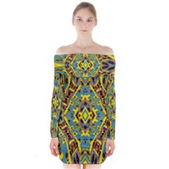 =p=p=yjyutbp[ jhm (2)btthb Long Sleeve Off Shoulder Dress by MRTACPANS
