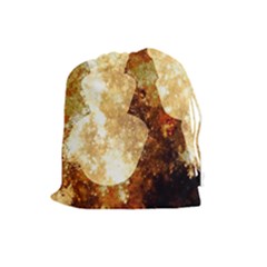 Sparkling Lights Drawstring Pouches (large)  by yoursparklingshop