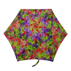 Colorful Mosaic Mini Folding Umbrellas by DanaeStudio