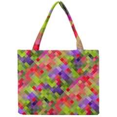 Colorful Mosaic Mini Tote Bag by DanaeStudio