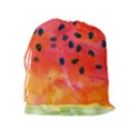Abstract Watermelon Drawstring Pouches (Extra Large) View2