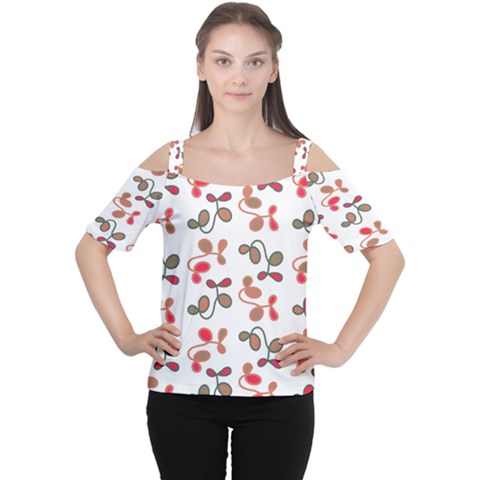 Simple Garden Women s Cutout Shoulder Tee by Valentinaart