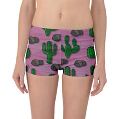 Cactuses 2 Boyleg Bikini Bottoms by Valentinaart