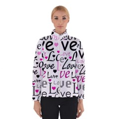 Love Pattern - Magenta Winterwear by Valentinaart
