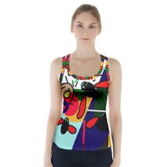 Fly, Fly Racer Back Sports Top by Moma