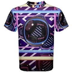 Abstract Sphere Room 3d Design Men s Cotton Tee by Amaryn4rt