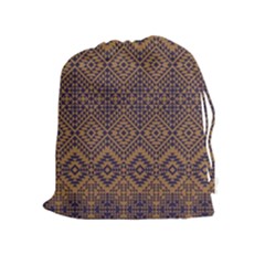 Aztec Pattern Drawstring Pouches (extra Large) by Amaryn4rt