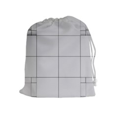 Abstract Architecture Contemporary Drawstring Pouches (extra Large) by Amaryn4rt
