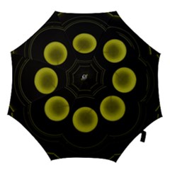 Abstract Futuristic Lights Dream Hook Handle Umbrellas (large) by Amaryn4rt