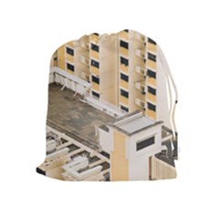 Apartments Architecture Building Drawstring Pouches (extra Large) by Amaryn4rt