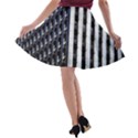 Architecture Building Pattern A-line Skater Skirt View2