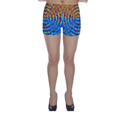 Background Color Game Pattern Skinny Shorts by Amaryn4rt