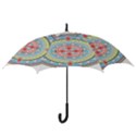 Drawing Mandala Art Hook Handle Umbrellas (Large) View3