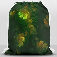 Light Fractal Plants Drawstring Bag (large) by Nexatart