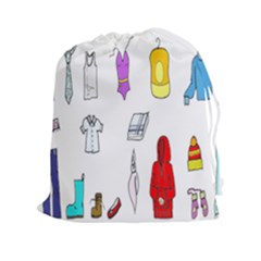 Clothing Boots Shoes Shorts Scarf Drawstring Pouches (xxl) by Nexatart