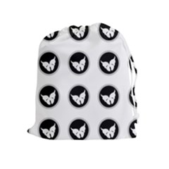 Butterfly Wallpaper Background Drawstring Pouches (extra Large) by Nexatart