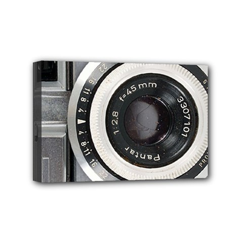 Vintage Camera Mini Canvas 6  X 4  by Nexatart