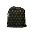 Abstract Skulls Death Pattern Drawstring Pouches (Large)  View2