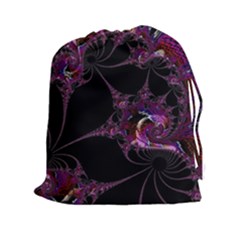 Fantasy Fractal 124 A Drawstring Pouches (xxl) by Fractalworld