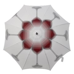 Wine Glass Steve Socha Hook Handle Umbrellas (large) by WineGlassOverlay