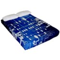 Board Circuits Trace Control Center Fitted Sheet (California King Size) View2