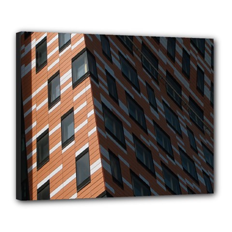 Building Architecture Skyscraper Canvas 20  X 16  by Nexatart