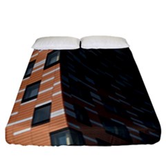 Building Architecture Skyscraper Fitted Sheet (california King Size) by Nexatart