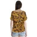 Camo Flutter Sleeve Top View2