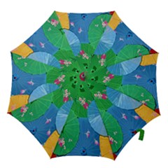 Chinese Umbrellas Screens Colorful Hook Handle Umbrellas (large) by Nexatart