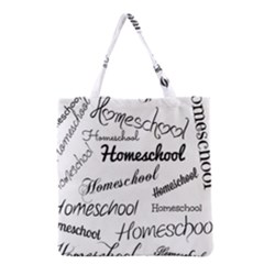 Homeschool Grocery Tote Bag by athenastemple