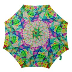 Design Background Concept Fractal Hook Handle Umbrellas (large) by Nexatart