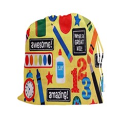 Fabric Cloth Textile Clothing Drawstring Pouches (xxl) by Nexatart