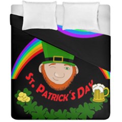 St  Patrick s Day Duvet Cover Double Side (california King Size) by Valentinaart