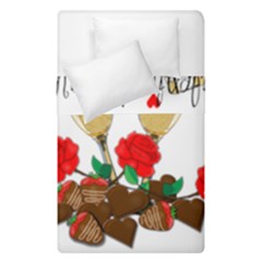 Valentine s Day Romantic Design Duvet Cover Double Side (single Size) by Valentinaart