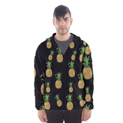 Pineapples Hooded Wind Breaker (men) by Valentinaart