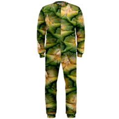 Pineapple Pattern Onepiece Jumpsuit (men)  by Nexatart