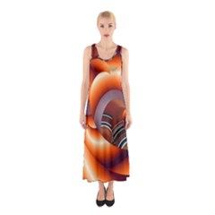 The Touch Digital Art Sleeveless Maxi Dress by Nexatart