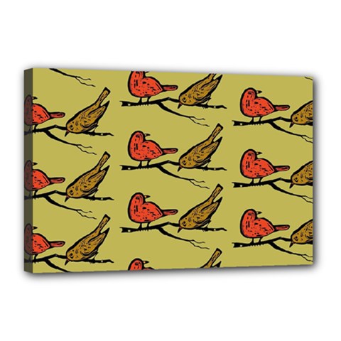 Bird Birds Animal Nature Wild Wildlife Canvas 18  X 12  by Amaryn4rt