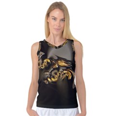 Fractal Mathematics Abstract Women s Basketball Tank Top by Amaryn4rt