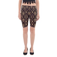Wallpaper Wall Art Art Architecture Yoga Cropped Leggings by Amaryn4rt