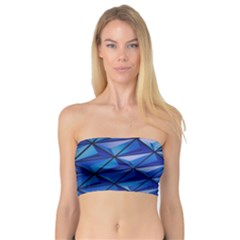 Lines Geometry Architecture Texture Bandeau Top by Amaryn4rt