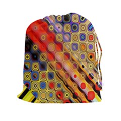 Background Texture Pattern Drawstring Pouches (xxl) by Amaryn4rt