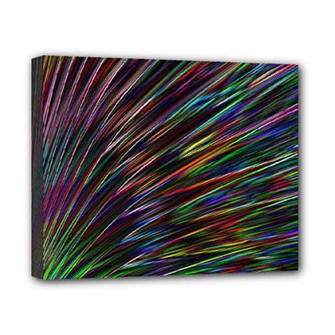 Texture Colorful Abstract Pattern Canvas 10  X 8  by Amaryn4rt