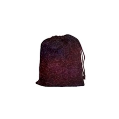 3d Tiny Dots Pattern Texture Drawstring Pouches (xs)  by Amaryn4rt