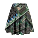 Computer Ram Tech High Waist Skirt View1