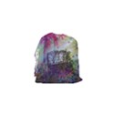 Bench In Spring Forest Drawstring Pouches (XS)  View2