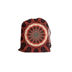 Circle Pattern Drawstring Pouches (small)  by Amaryn4rt